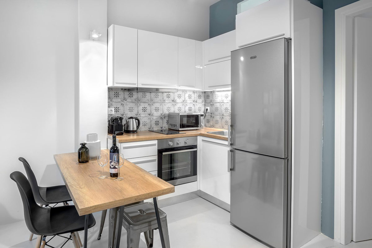 Κουζίνα με Τελική Επίπλωση