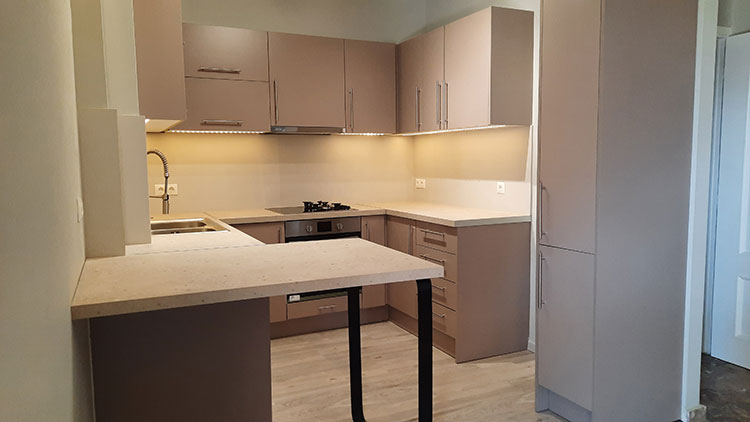 Δημιουργία νέας κουζίνας με πάσο φαγητού