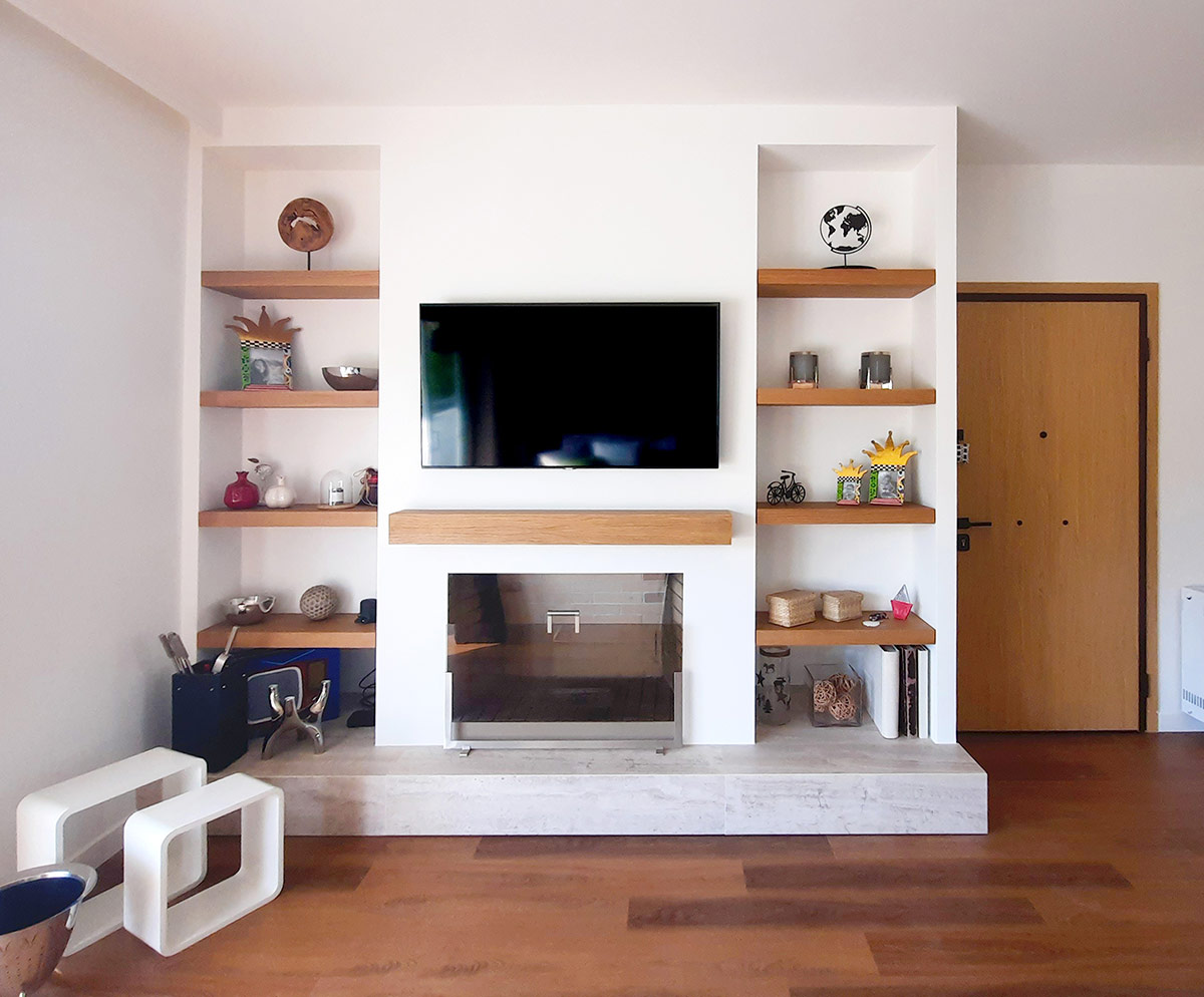 Κατασκευή Τζακιού απο Γυψοσανίδα