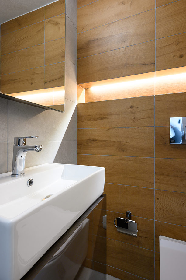 Κρυφός Φωτισμός στο Μπάνιο