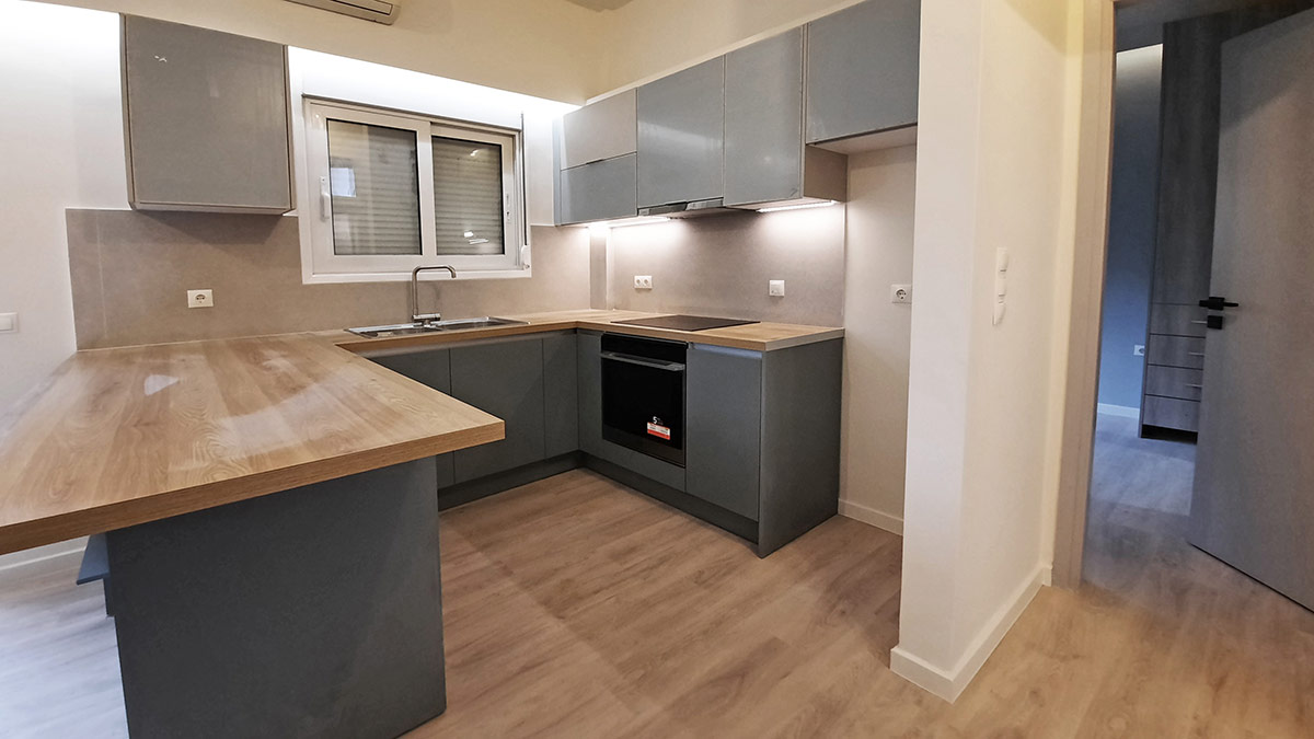 Εργονομική Κουζίνα με Πάσο