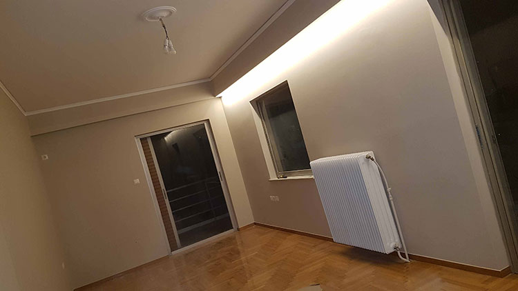 Εγκατάσταση κρυφού φωτισμού