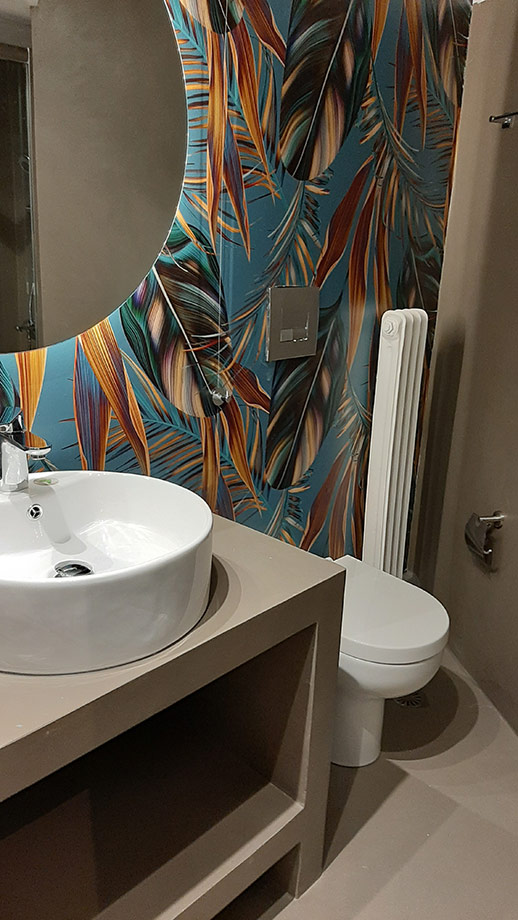 Αυτοκόλητη Ταπετσαρία Floral