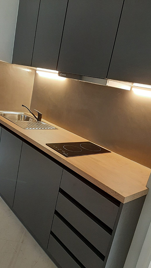 Ακριλικά Super Mat Πορτάκια στην Κουζίνα