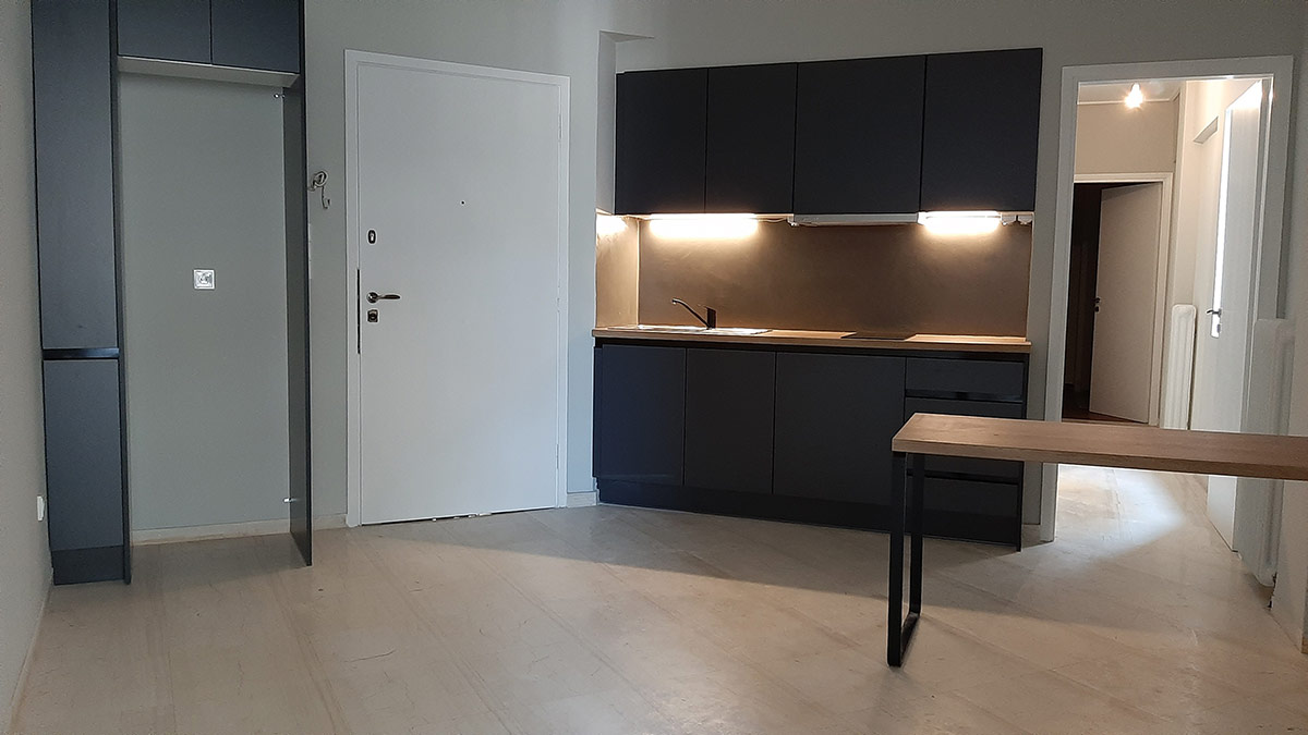 Πόδι Πάγκου Κουζίνας απο Σιδερένια Λάμα 5 εκ.