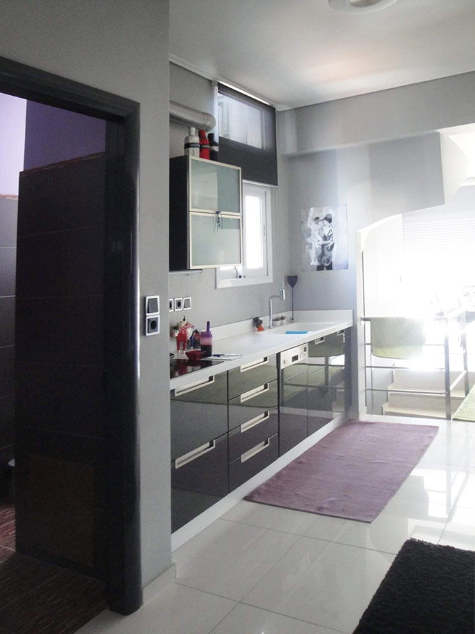 Κουζίνα με Πάγκους Corrian