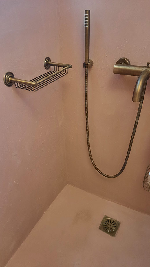 Μπρονζέ Accessoire και Μπέζ Τσιμεντοκονία