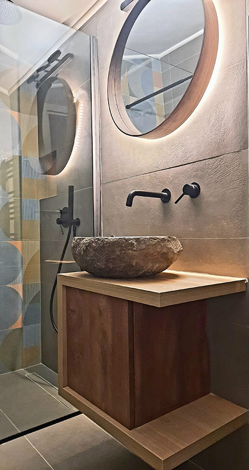 Πάγκος Μπάνιου απο Βακελίτη και Μελαμίνη