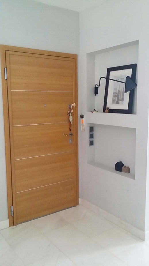 Αλλαγή επένδυσης Θωρακισμένης πόρτας