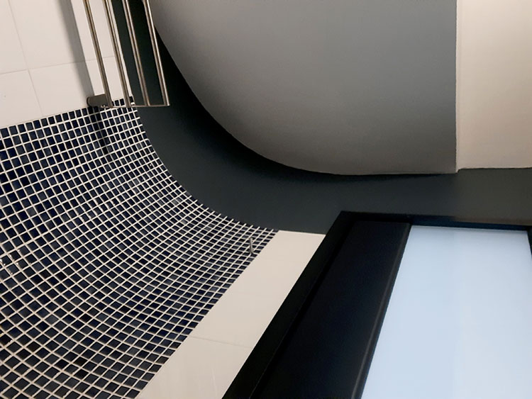 Βαψίματα με γεωμετρικά σχήματα