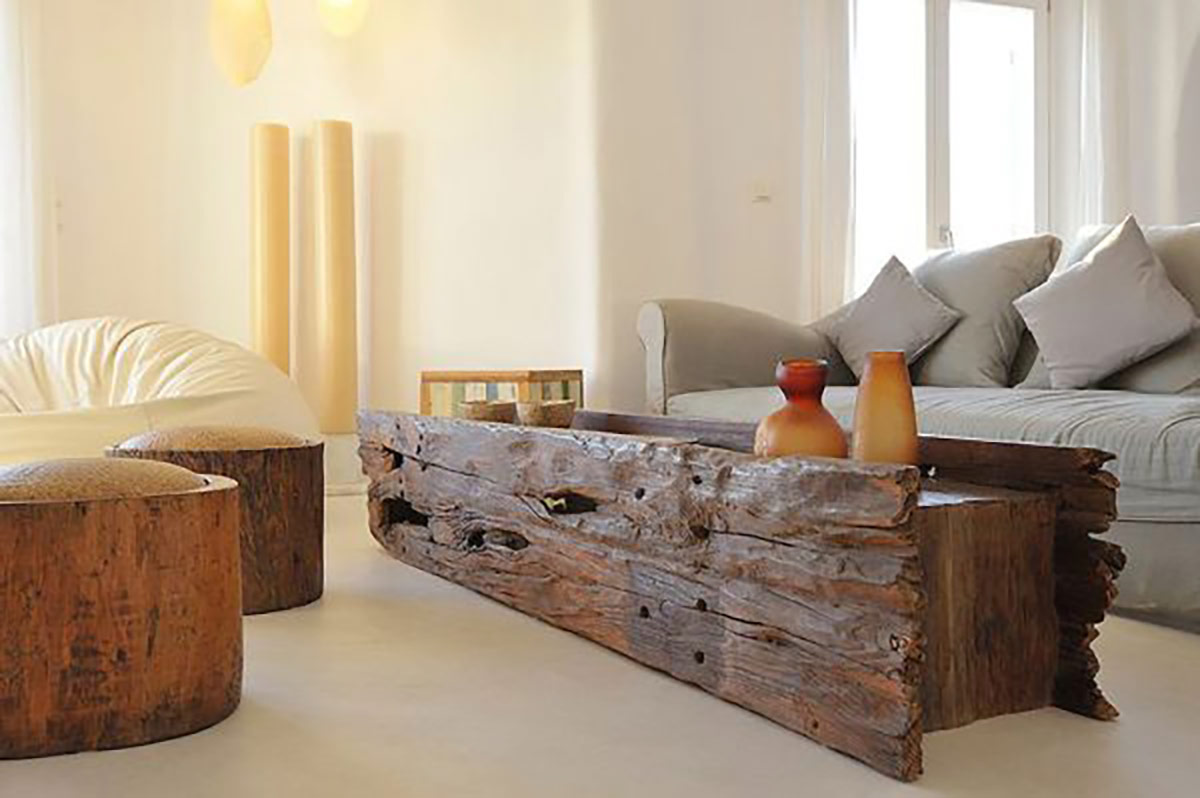 Πατητές Τσιμεντοκονίες Διαμερίσματος Καθιστικό