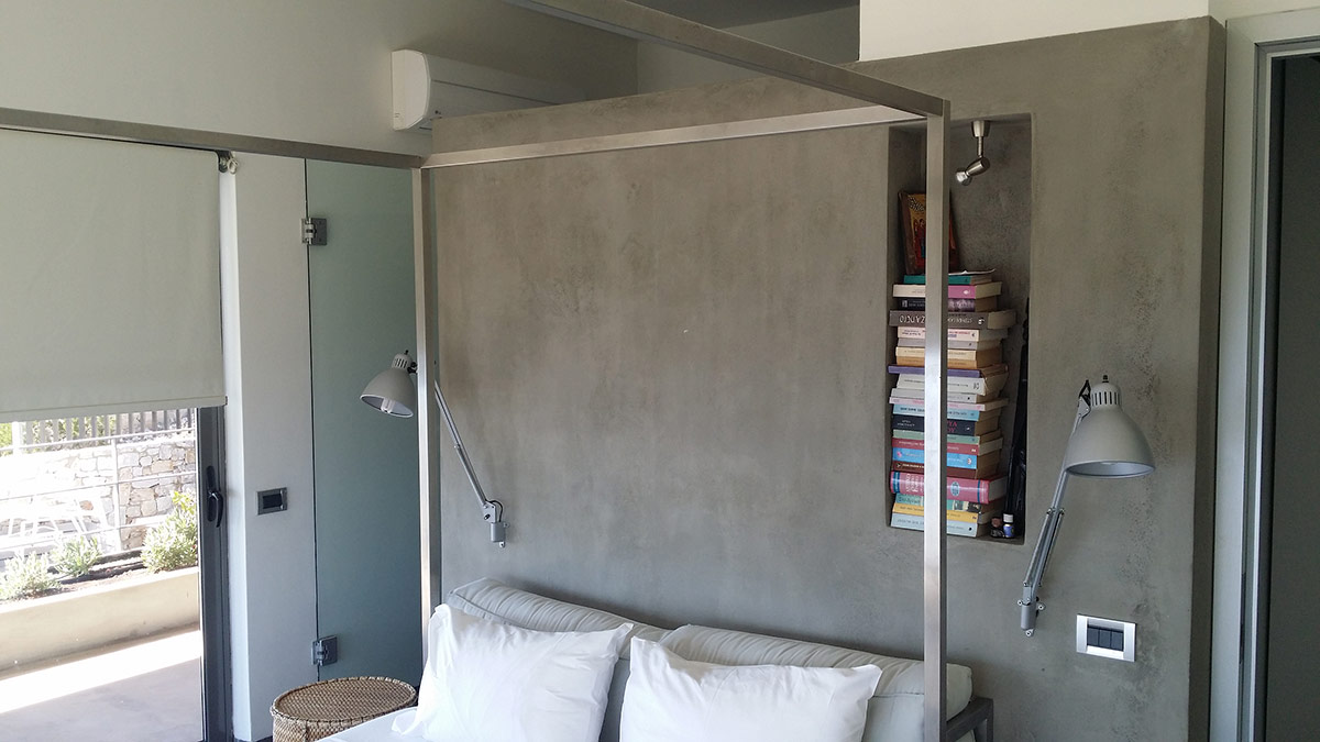 Τσιμεντοκονία με Εσοχή Αποθηκευτικού Χώρου