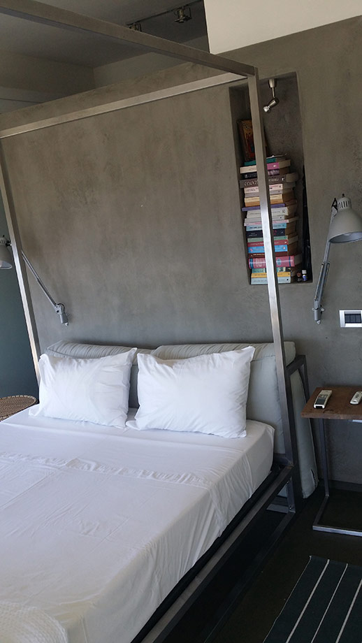 Τσιμεντοκονία σε Τοίχο Κρεβατιού