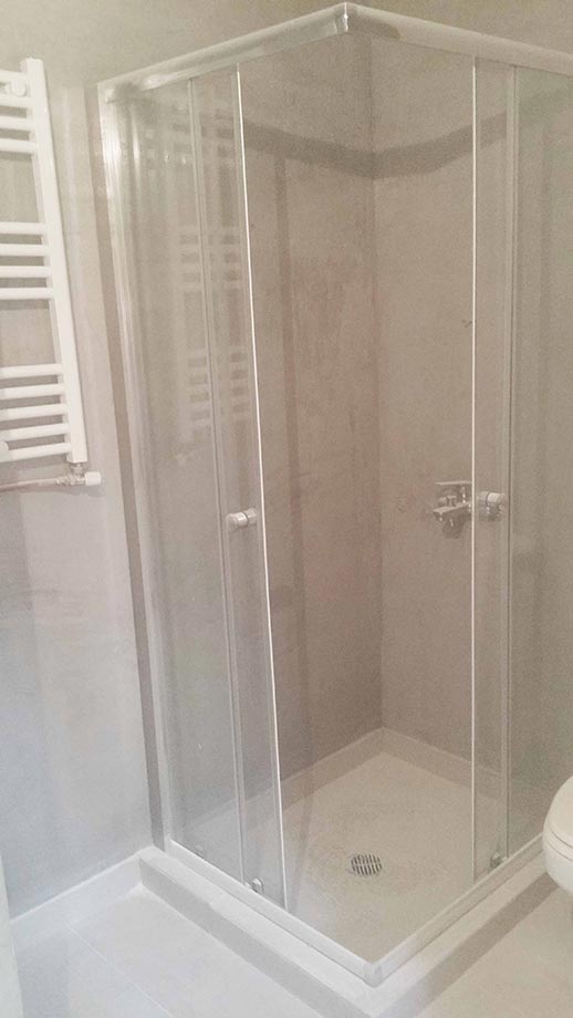 Πατητή Τσιμεντοκονία στην Ντουζιέρα