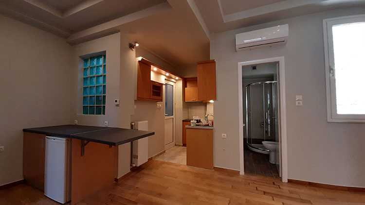 Τοποθέτηση Μπλέ Υαλότουβλα σε Φωταγωγό