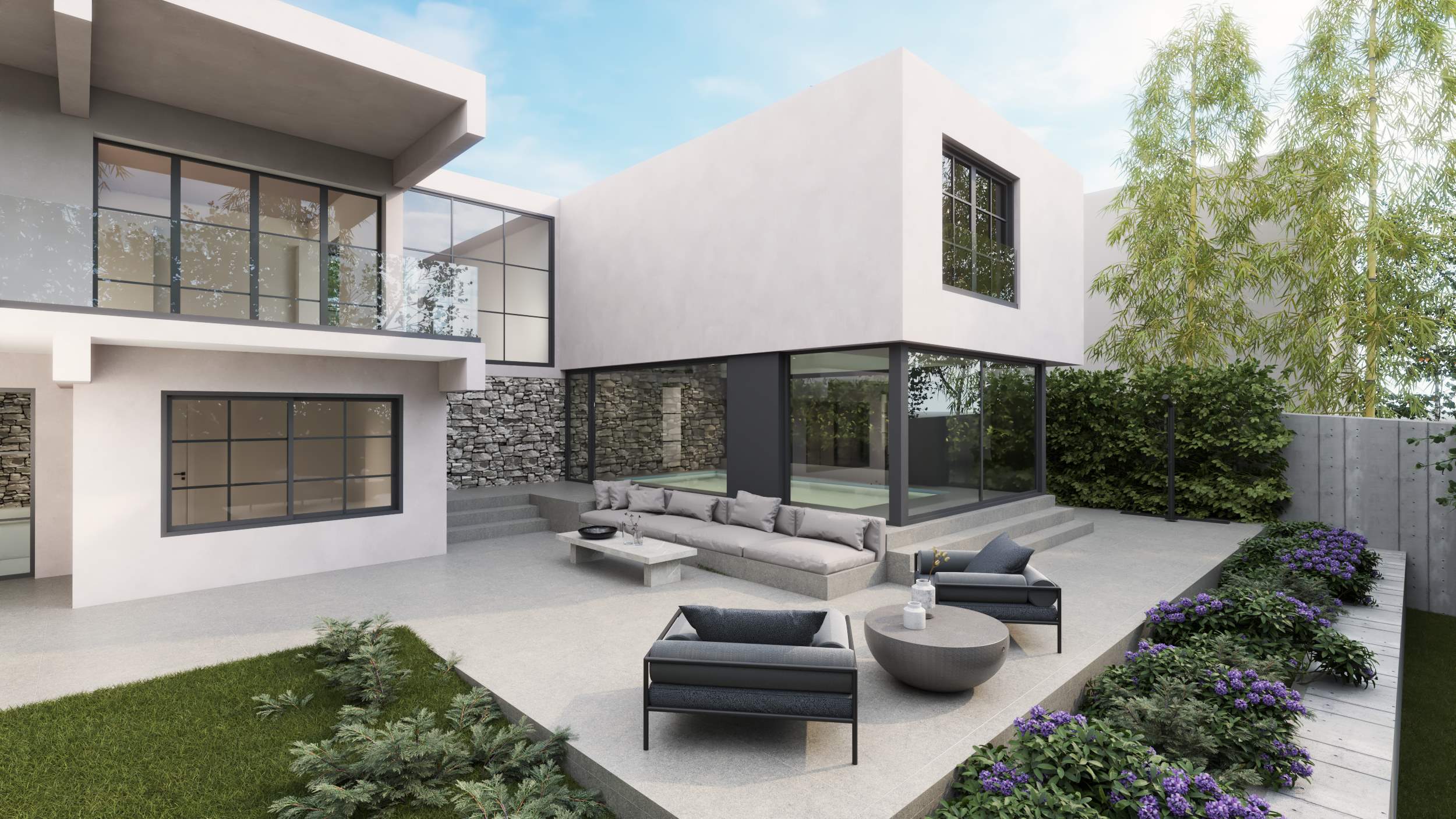 Αυλή κατοικίας