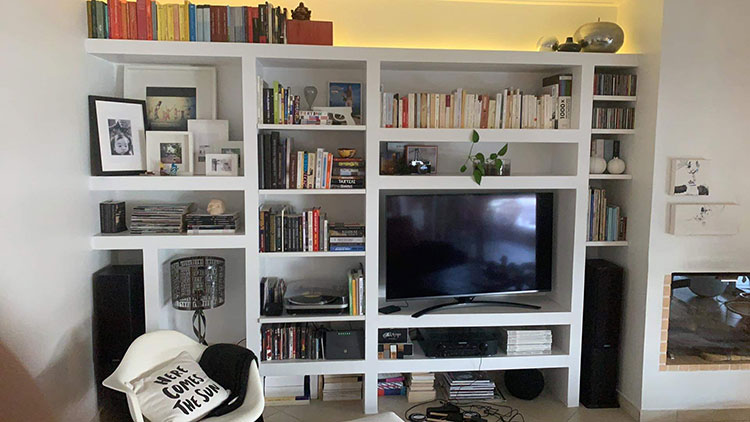 Ράφια και εσοχές από γυψοσανίδα