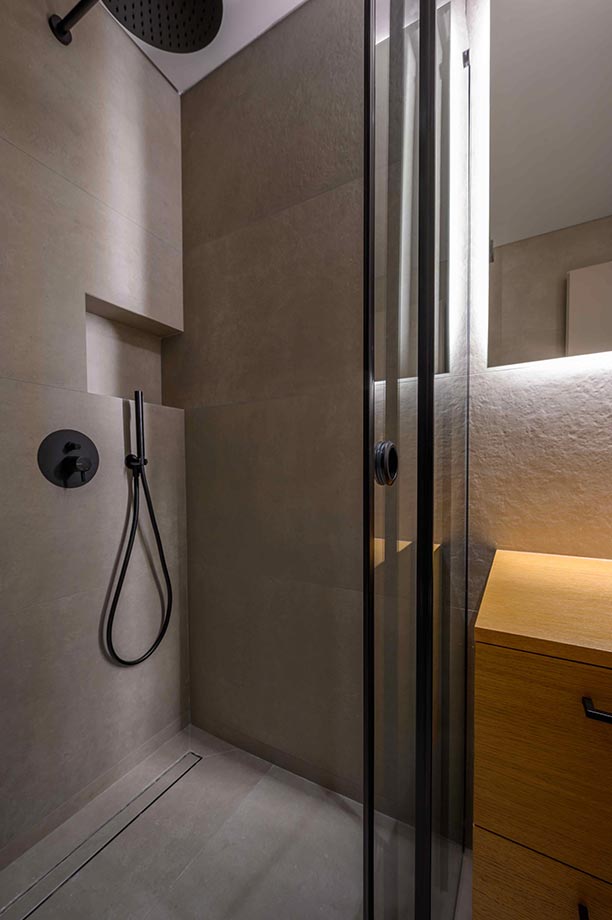 Εσοχές για σαμπουάν στις ντουζιέρες